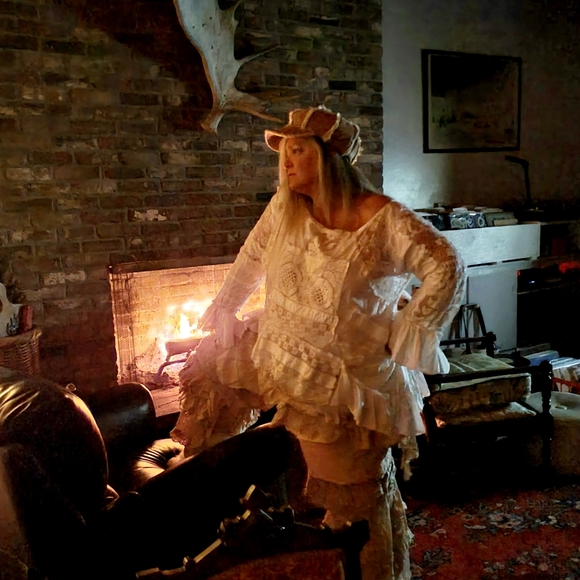 💥SOLD💥Wilson leather suede shearling cabby hat - Picture 3 of 8